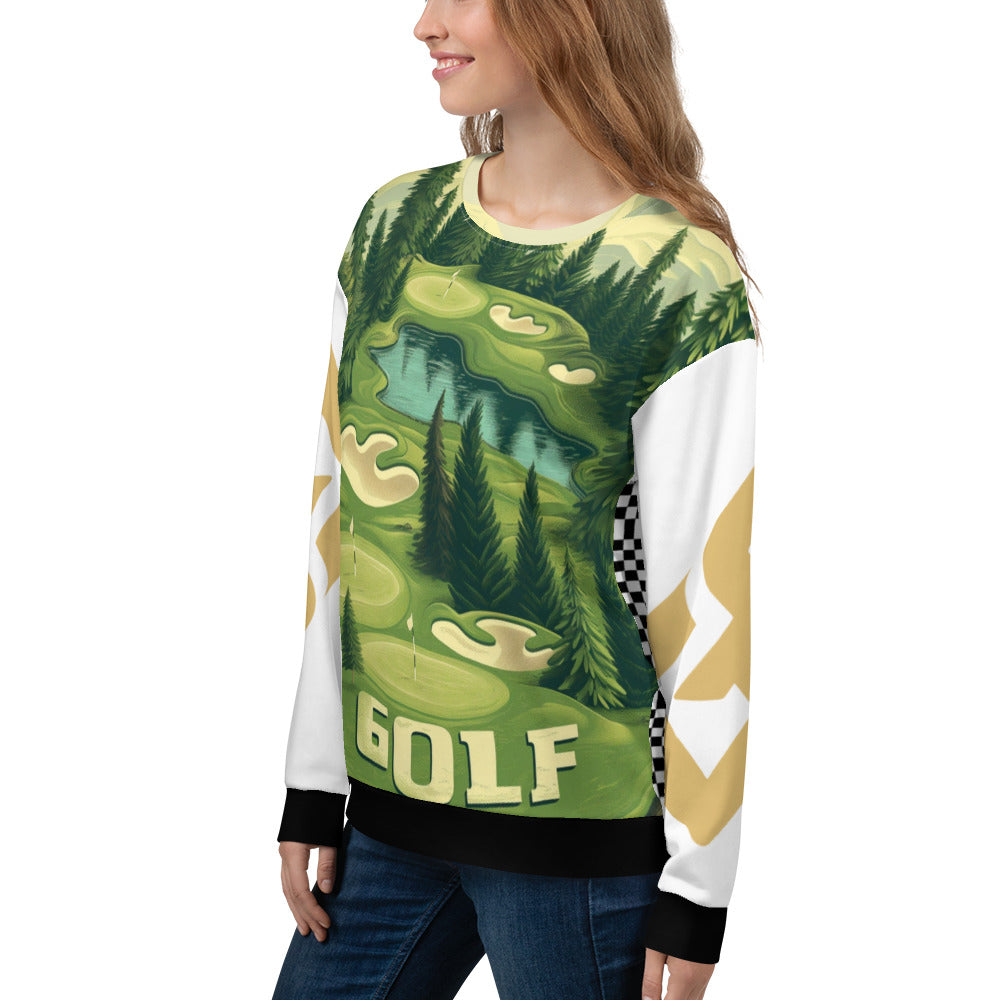 All-Over Golf - Women Sweatshirt