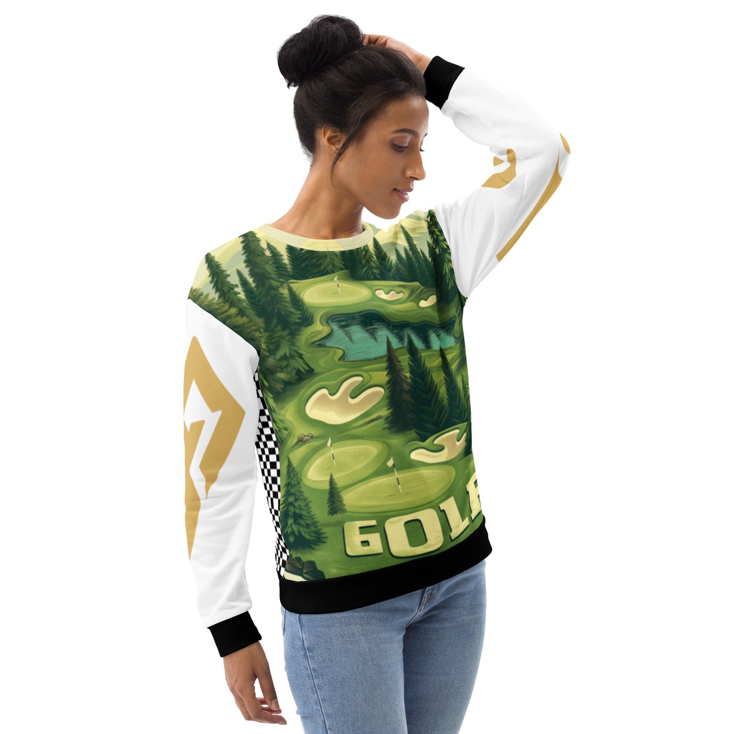 All-Over Golf - Women Sweatshirt