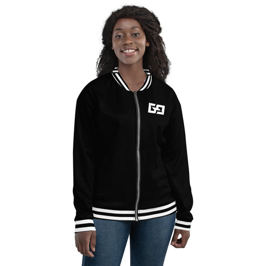 Black & White  — Women Bomber Jacket