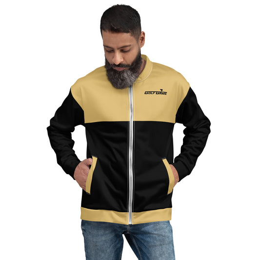 Black and Gold — Men Bomber Jacket