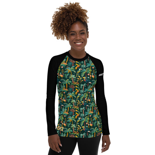 TROPICAL GOLF LONG SLEEVE — Women's Rash Guard