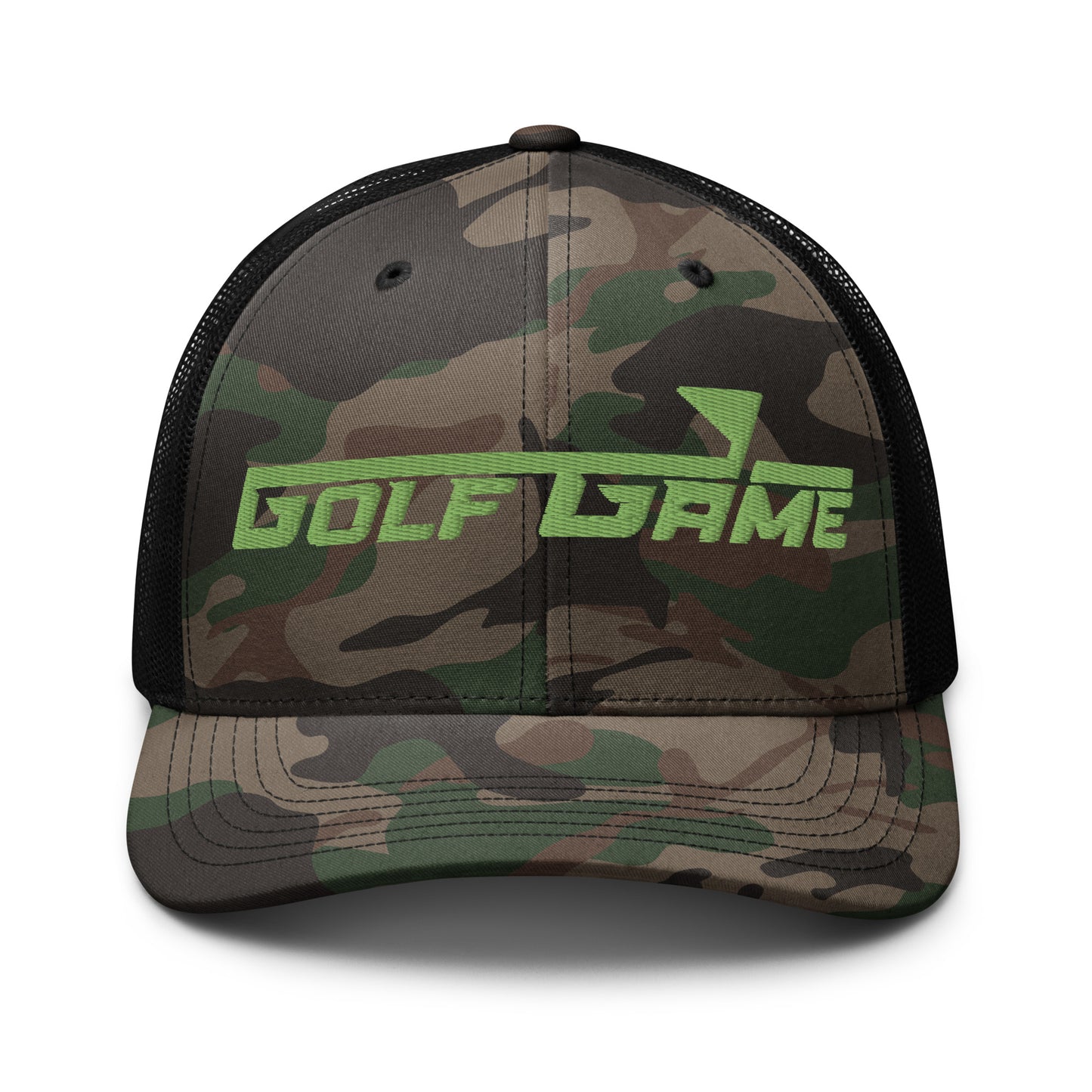 Golf Game - Camouflage trucker hat