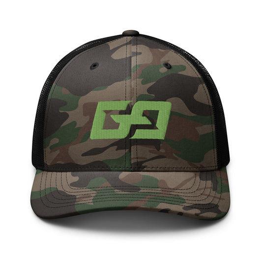 GG - Camouflage trucker hat