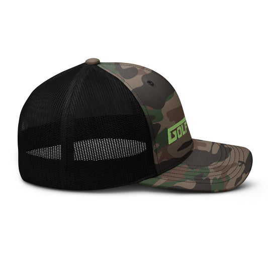 Golf Game - Camouflage trucker hat