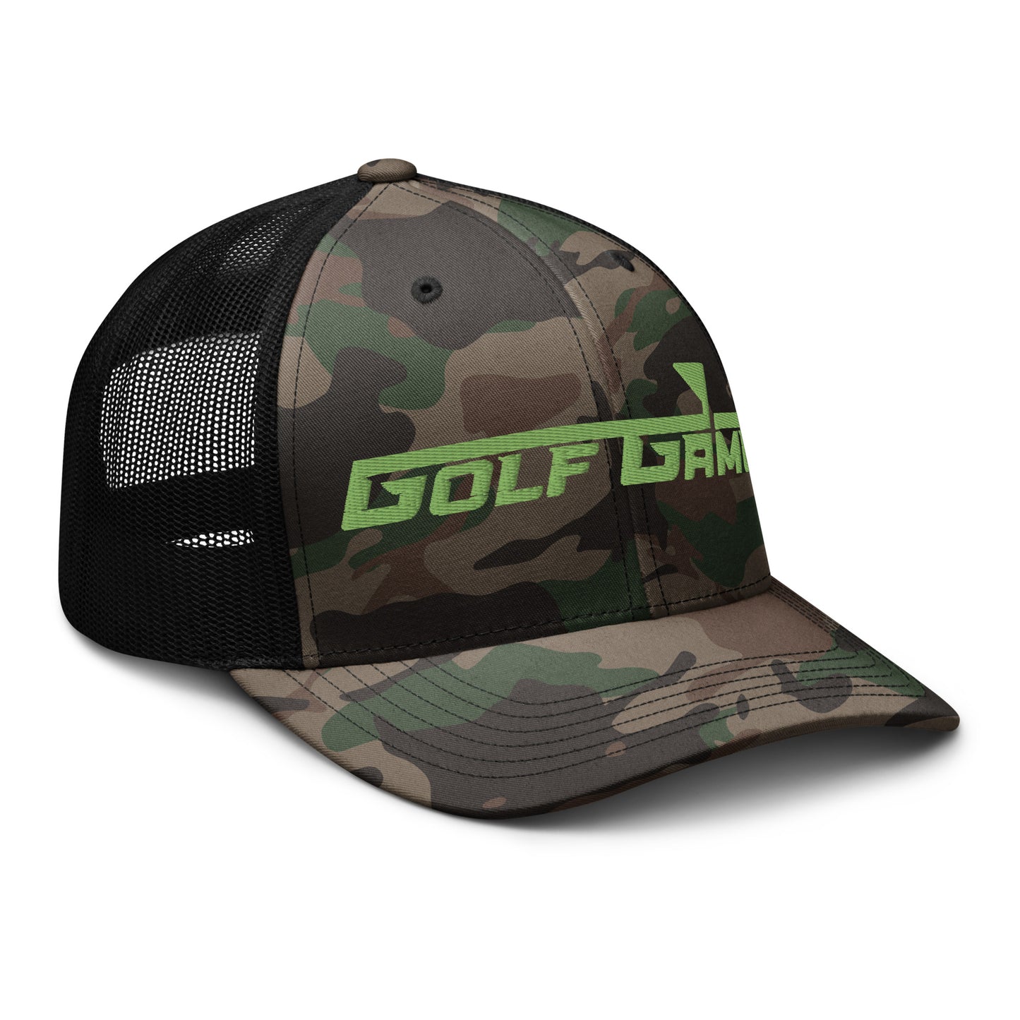 Golf Game - Camouflage trucker hat