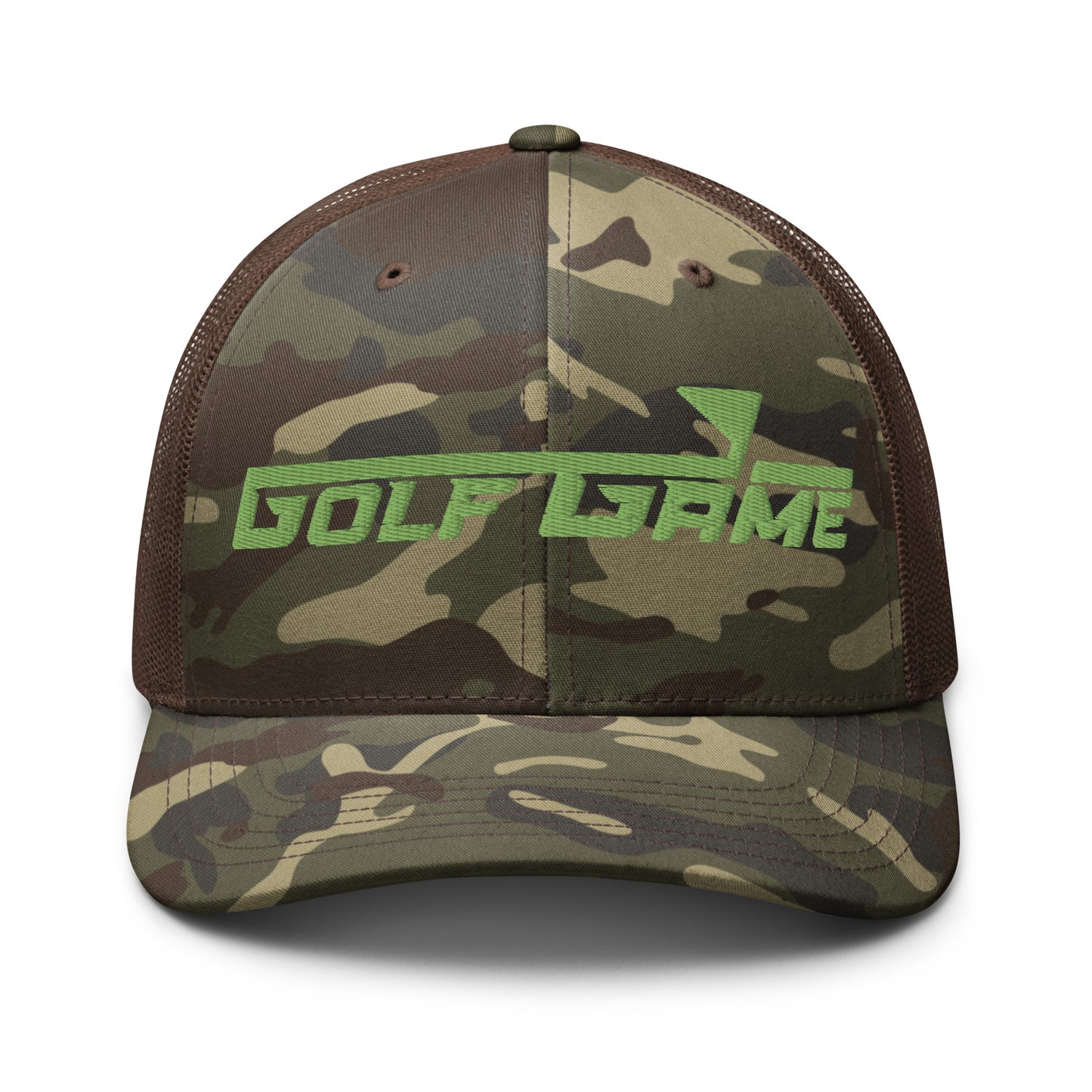 Golf Game - Camouflage trucker hat