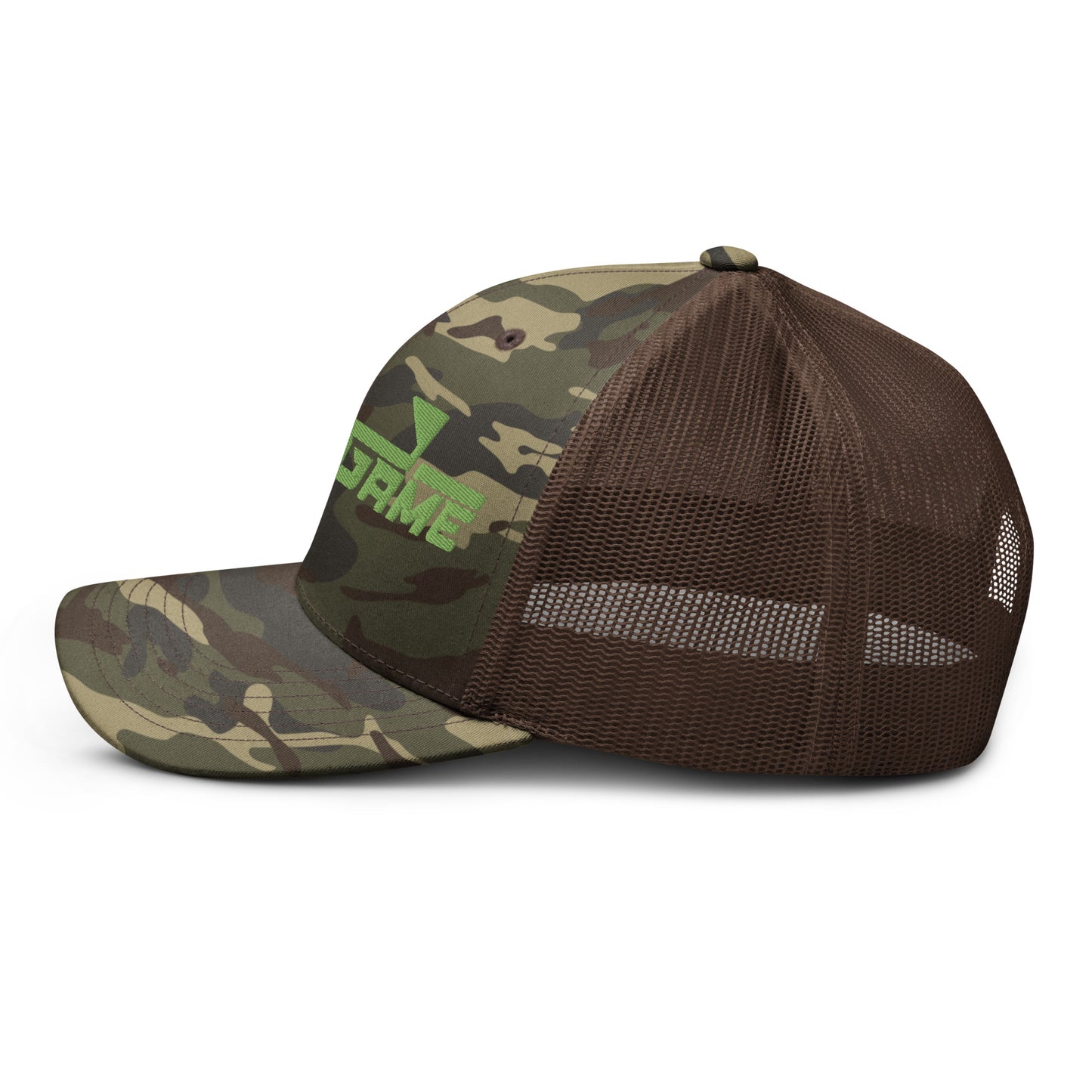 Golf Game - Camouflage trucker hat