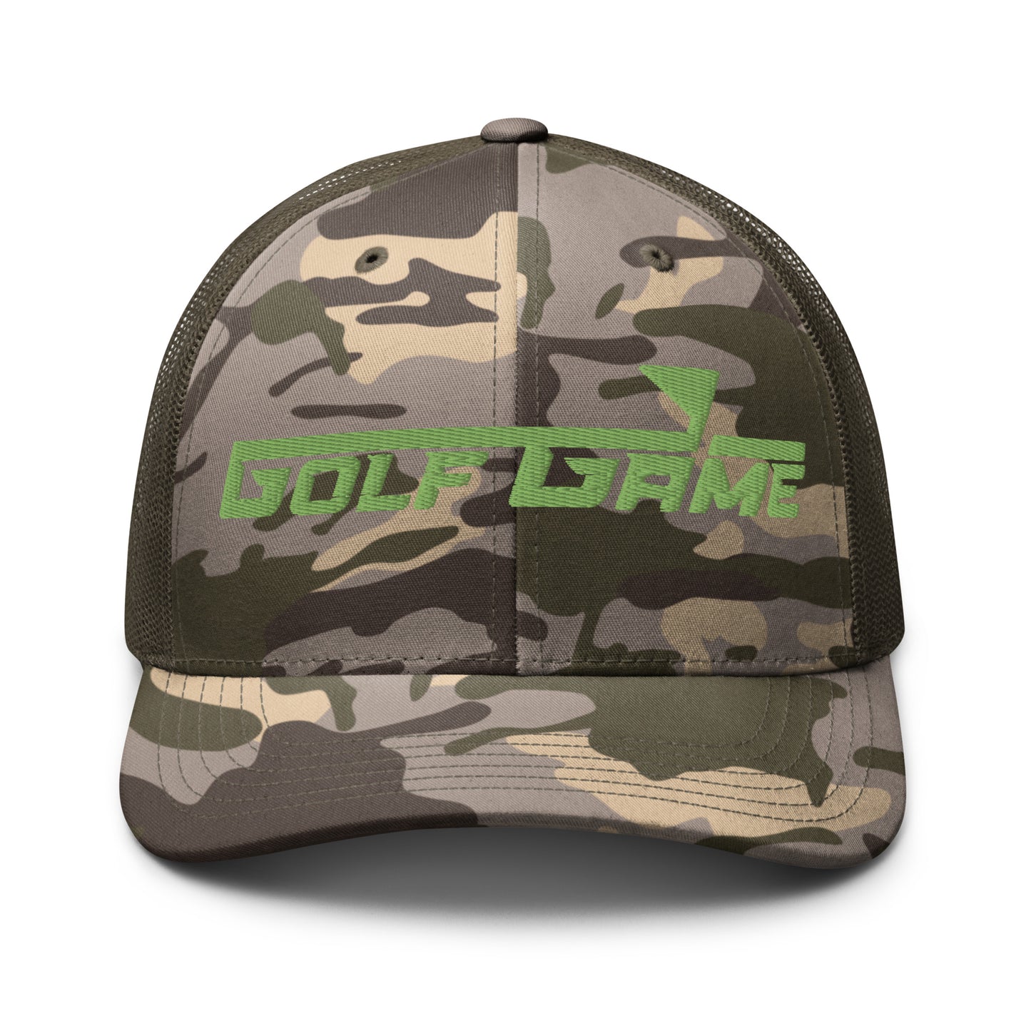 Golf Game - Camouflage trucker hat