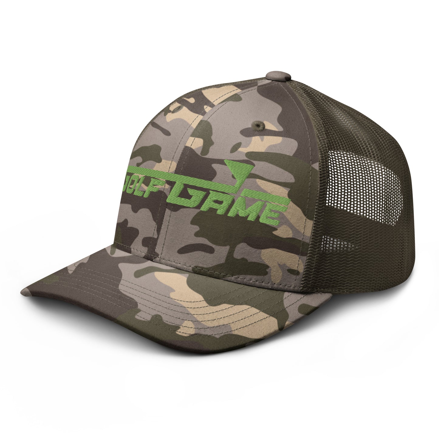 Golf Game - Camouflage trucker hat