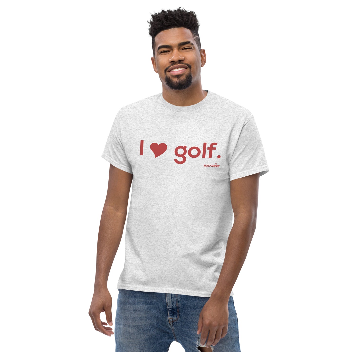 I Heart Golf — Men's classic tee