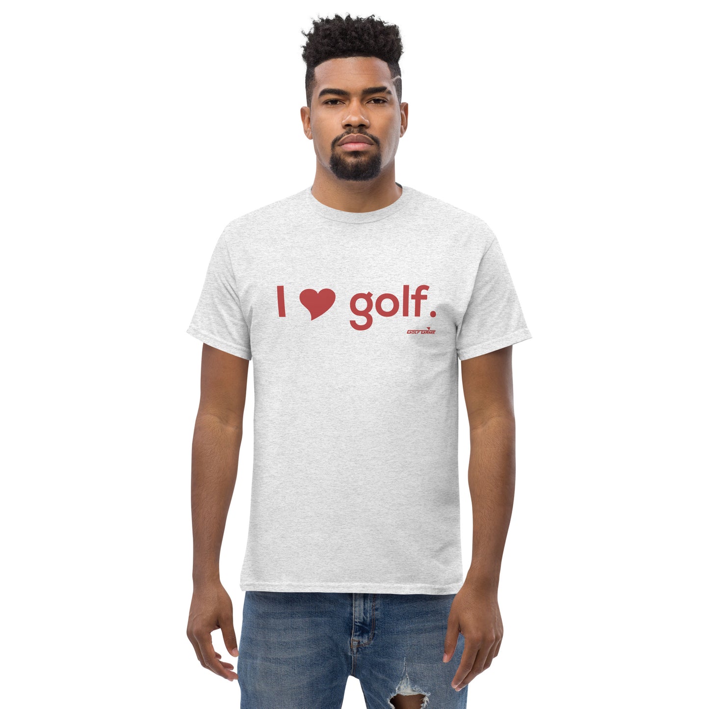 I Heart Golf — Men's classic tee