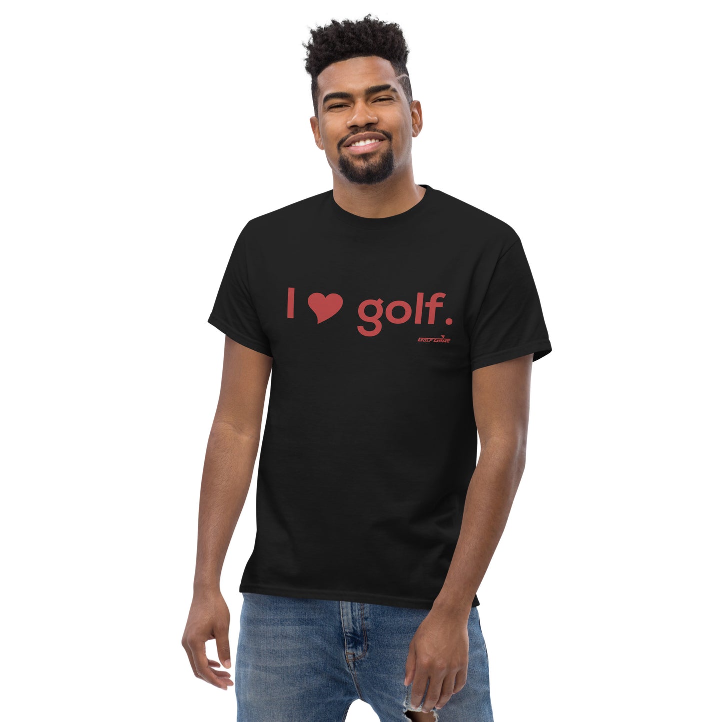 I Heart Golf — Men's classic tee