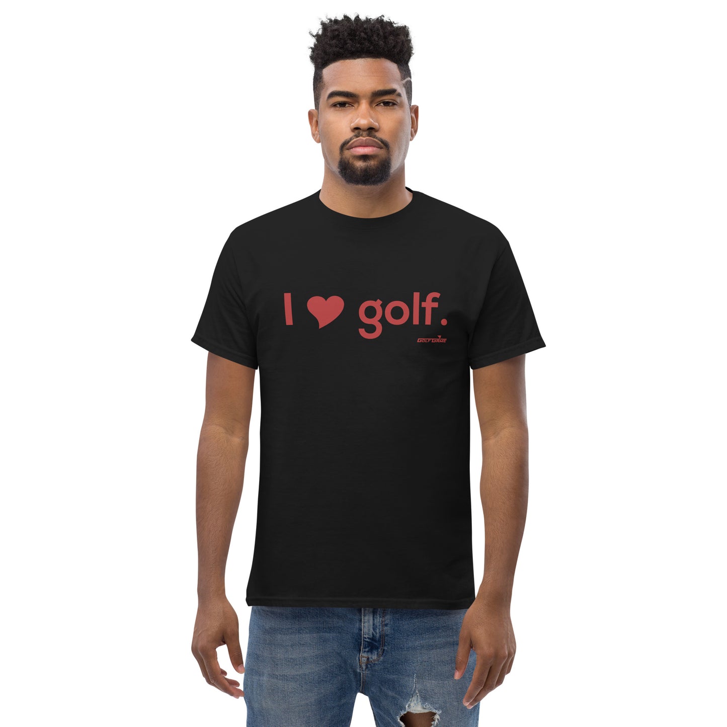 I Heart Golf — Men's classic tee