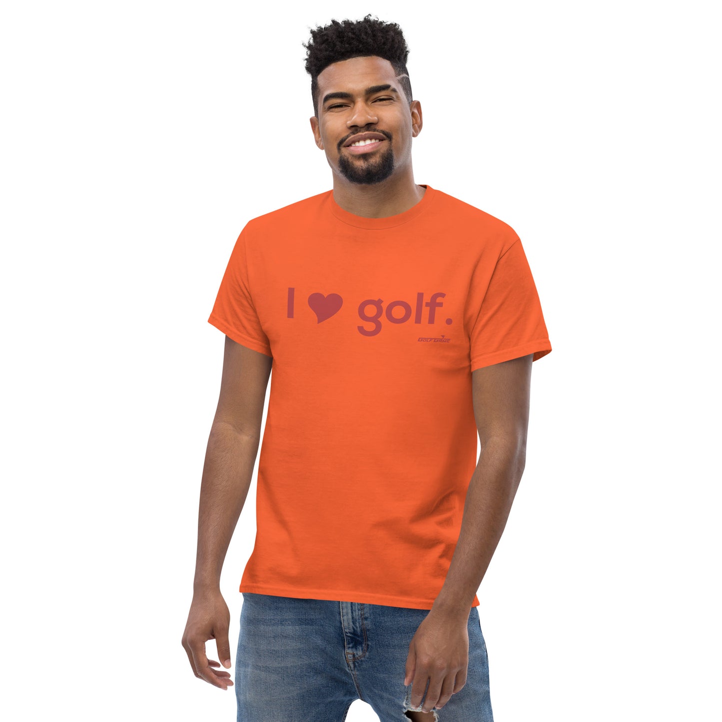 I Heart Golf — Men's classic tee