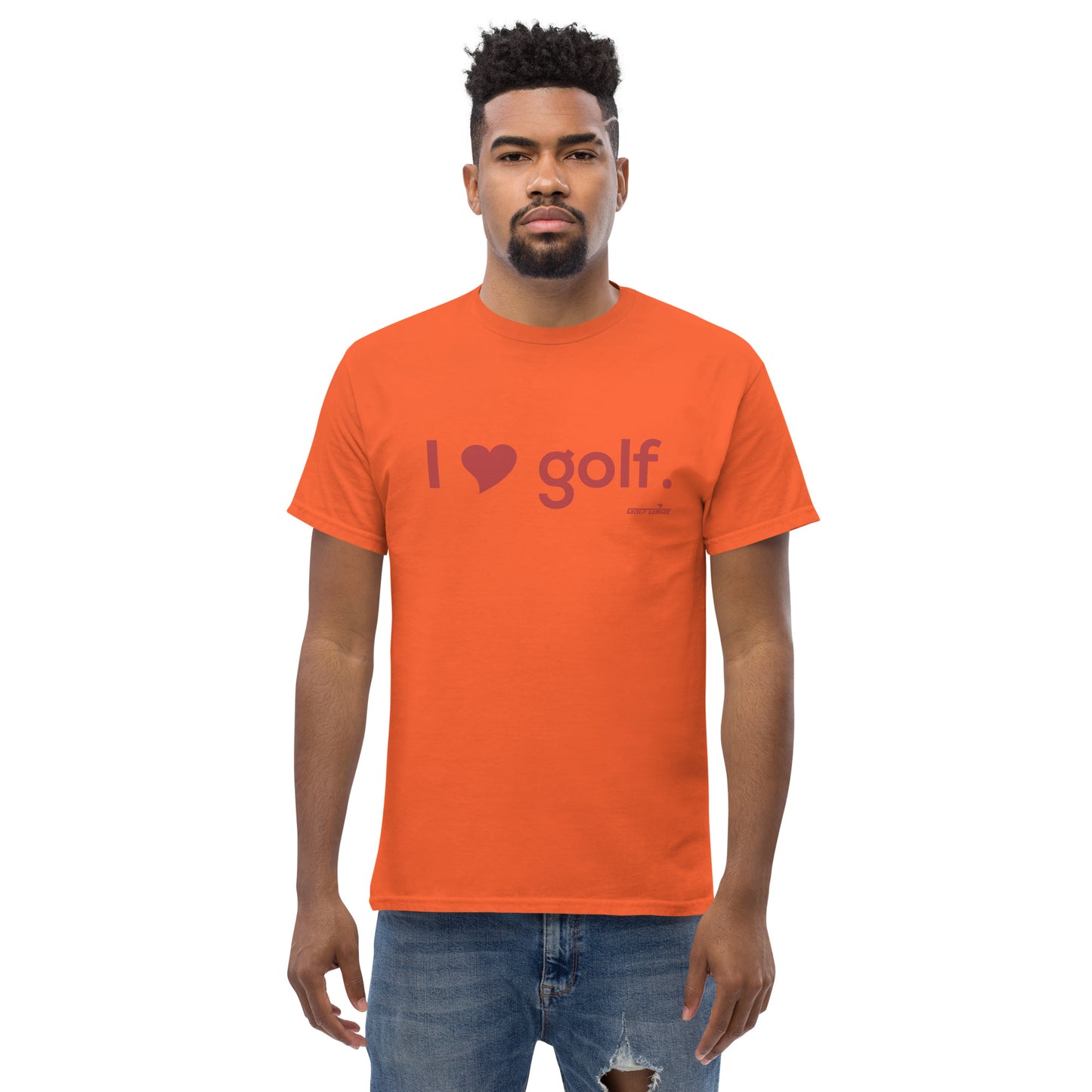 I Heart Golf — Men's classic tee