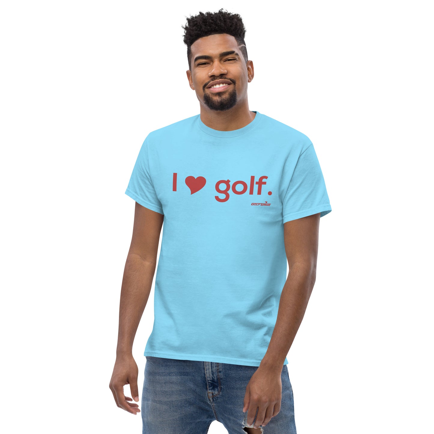 I Heart Golf — Men's classic tee