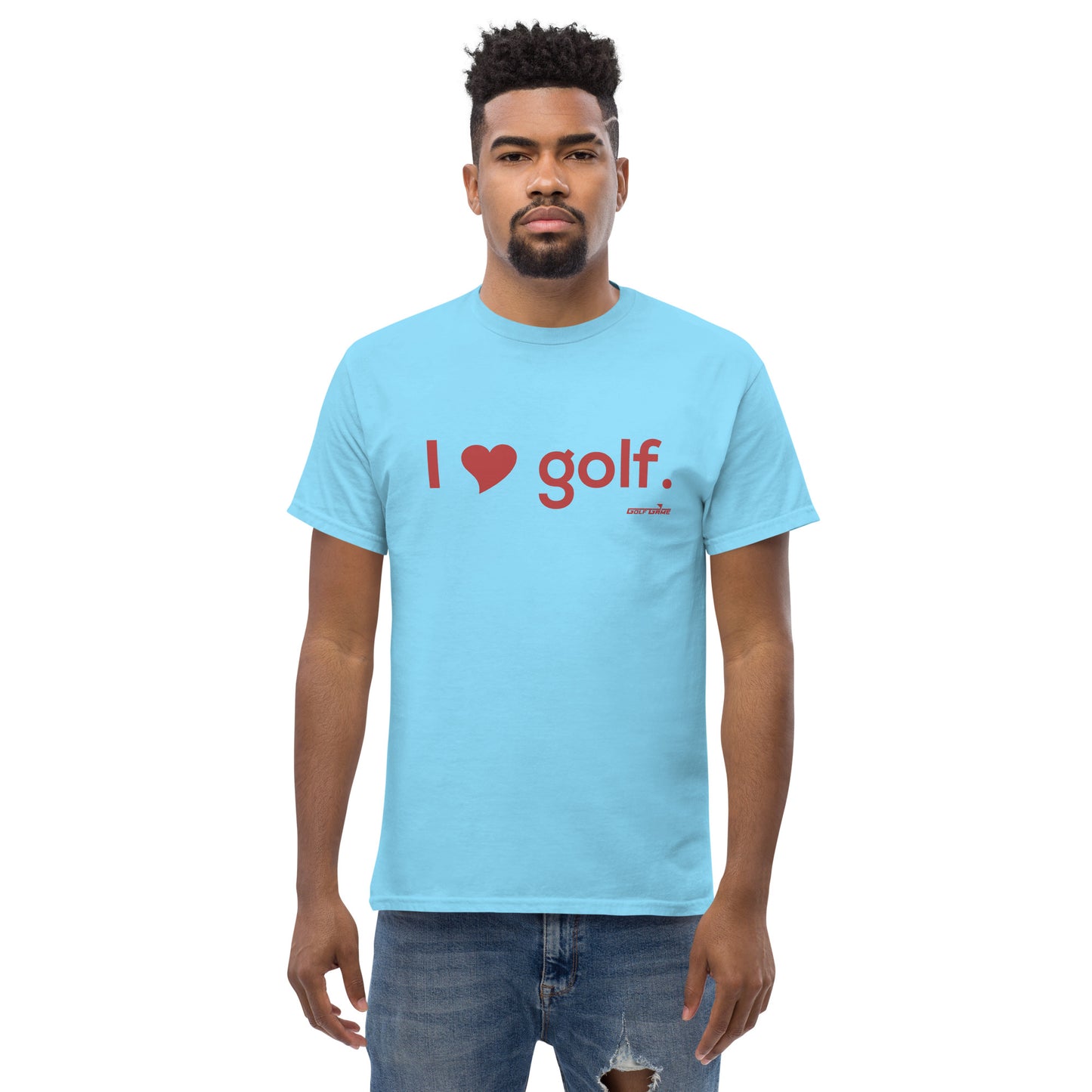 I Heart Golf — Men's classic tee