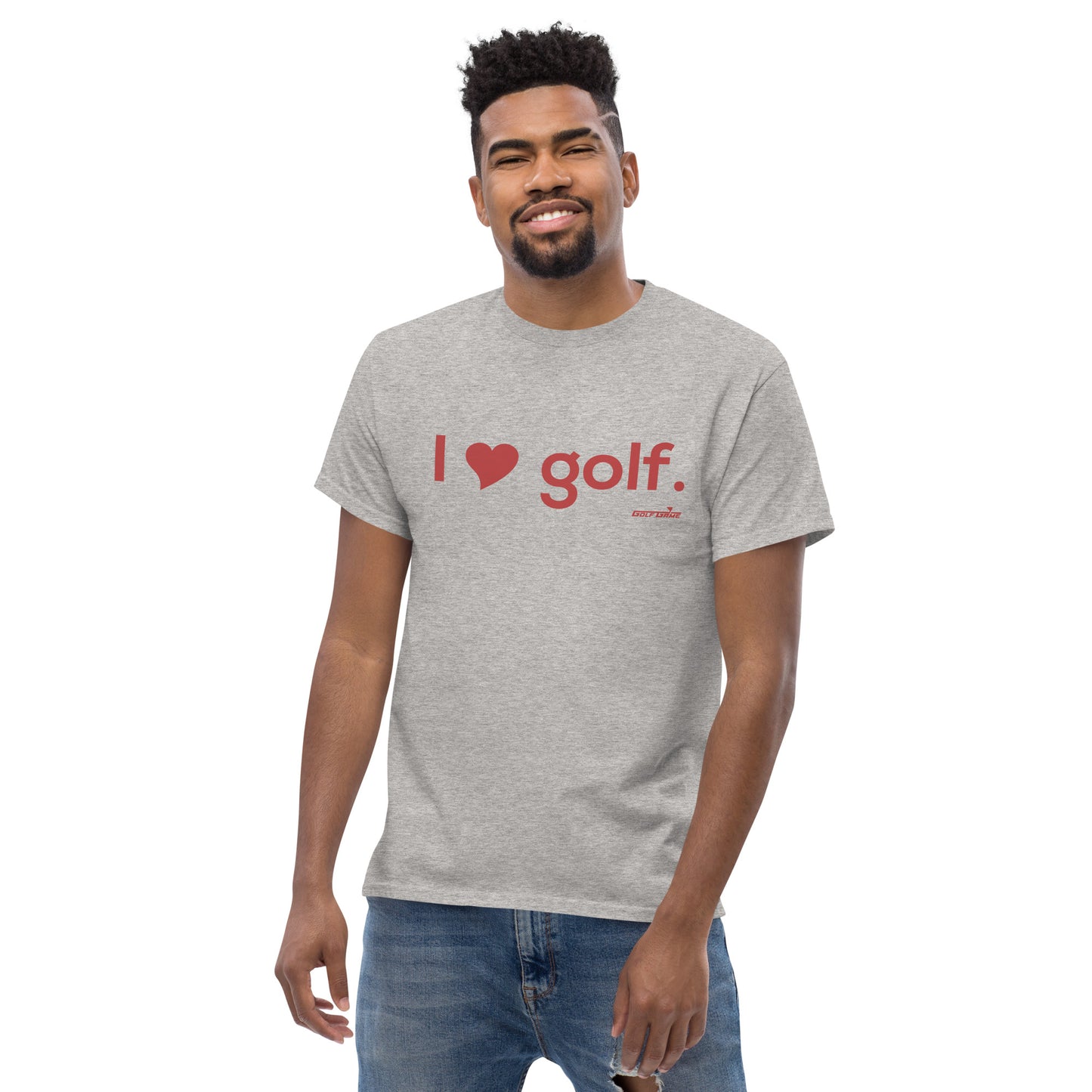 I Heart Golf — Men's classic tee