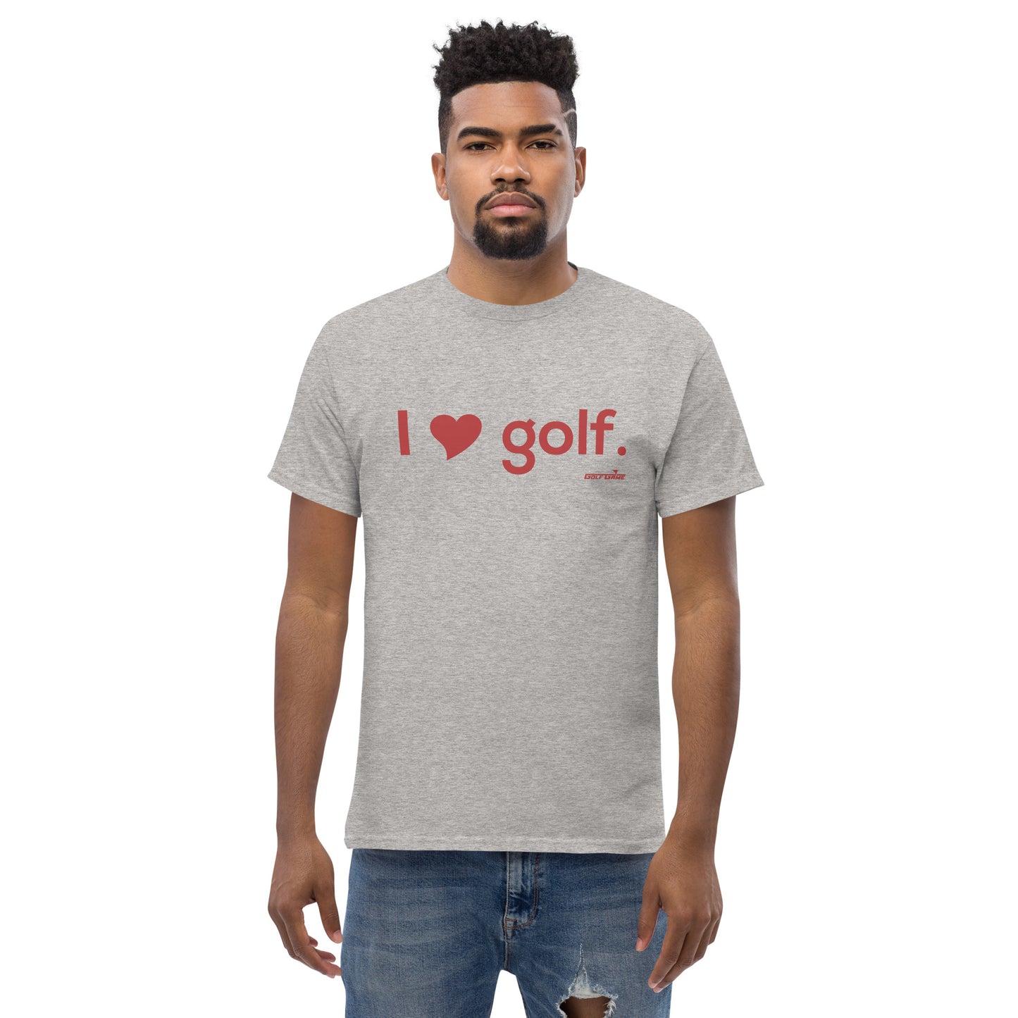 I Heart Golf — Men's classic tee