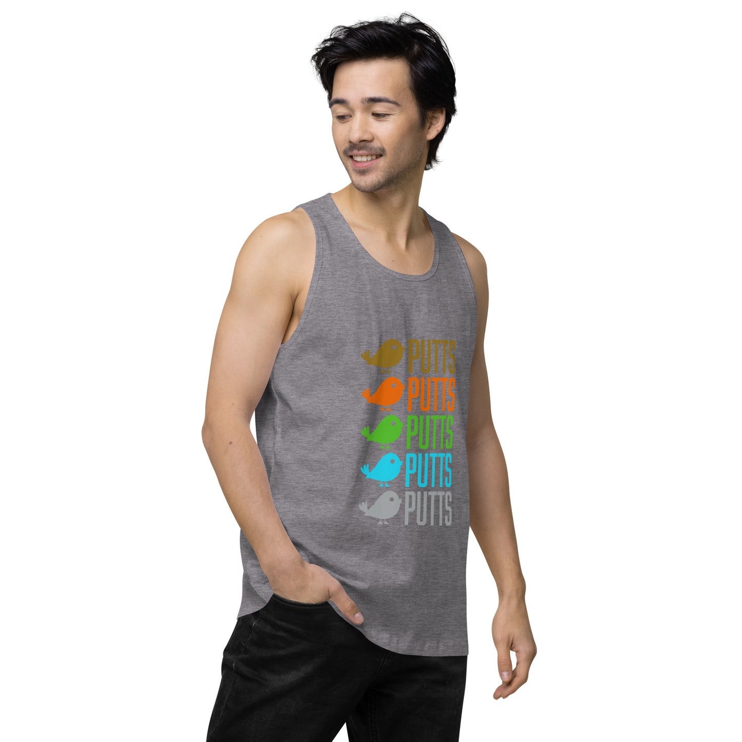 Birdie Putts — Men’s premium tank top