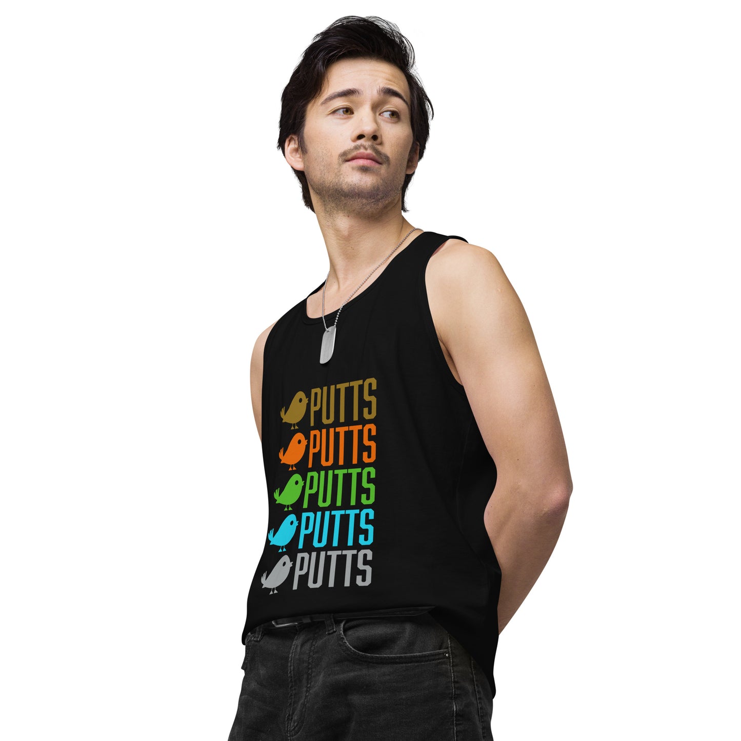 Birdie Putts — Men’s premium tank top