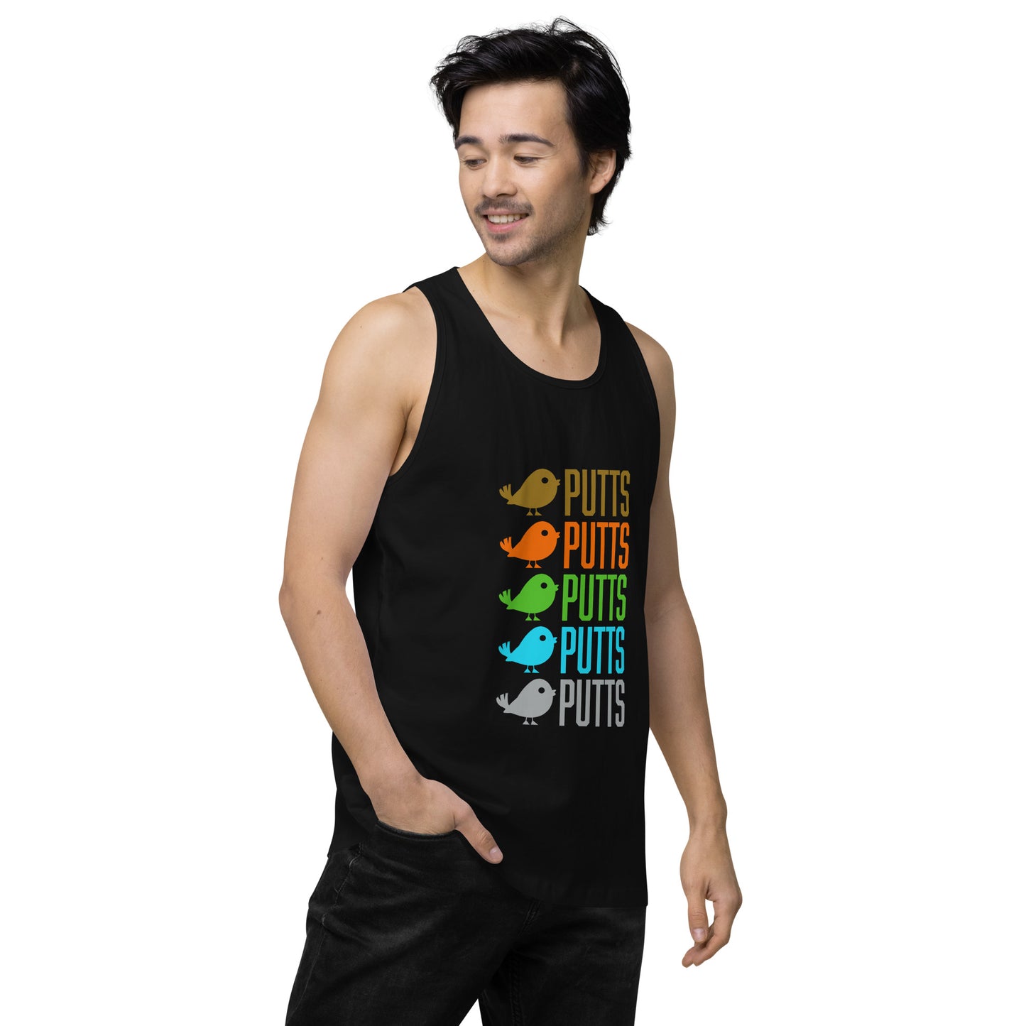 Birdie Putts — Men’s premium tank top