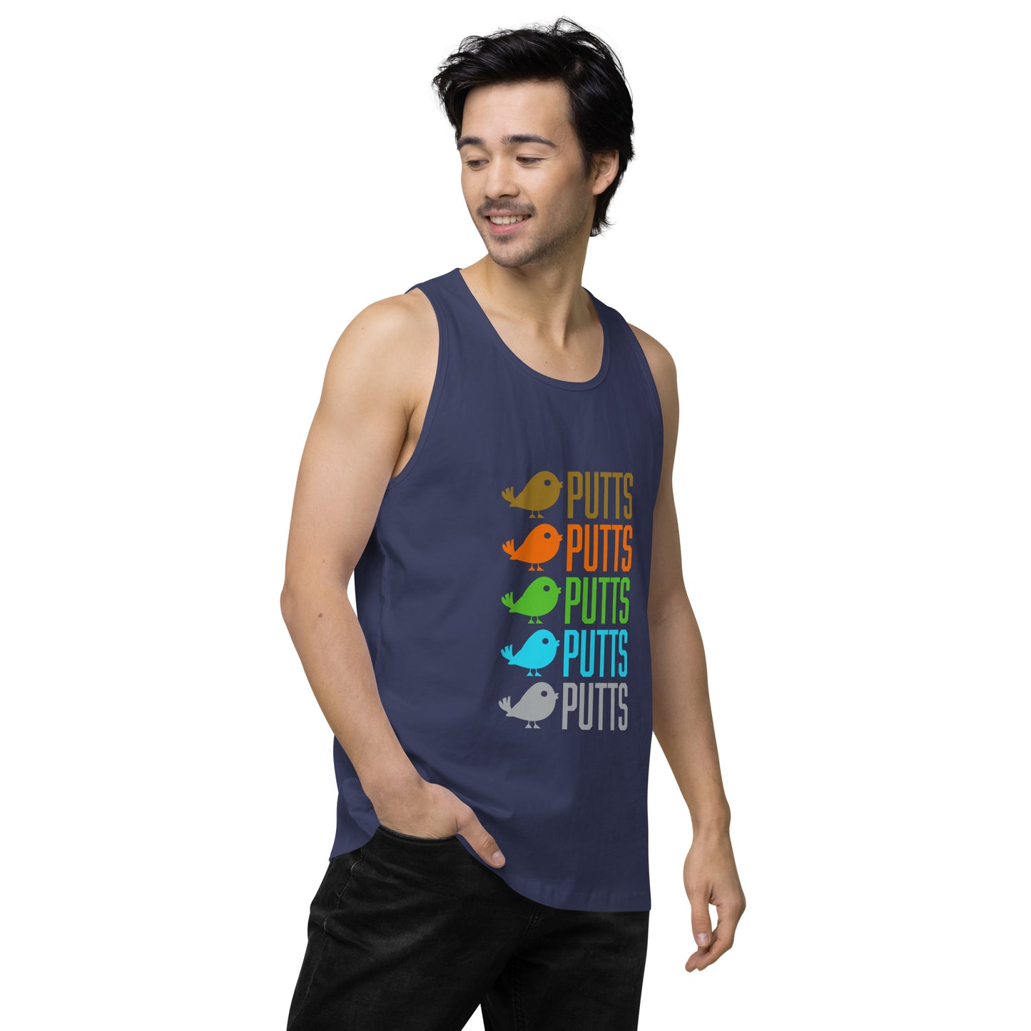 Birdie Putts — Men’s premium tank top