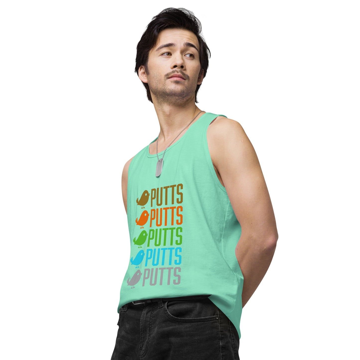 Birdie Putts — Men’s premium tank top