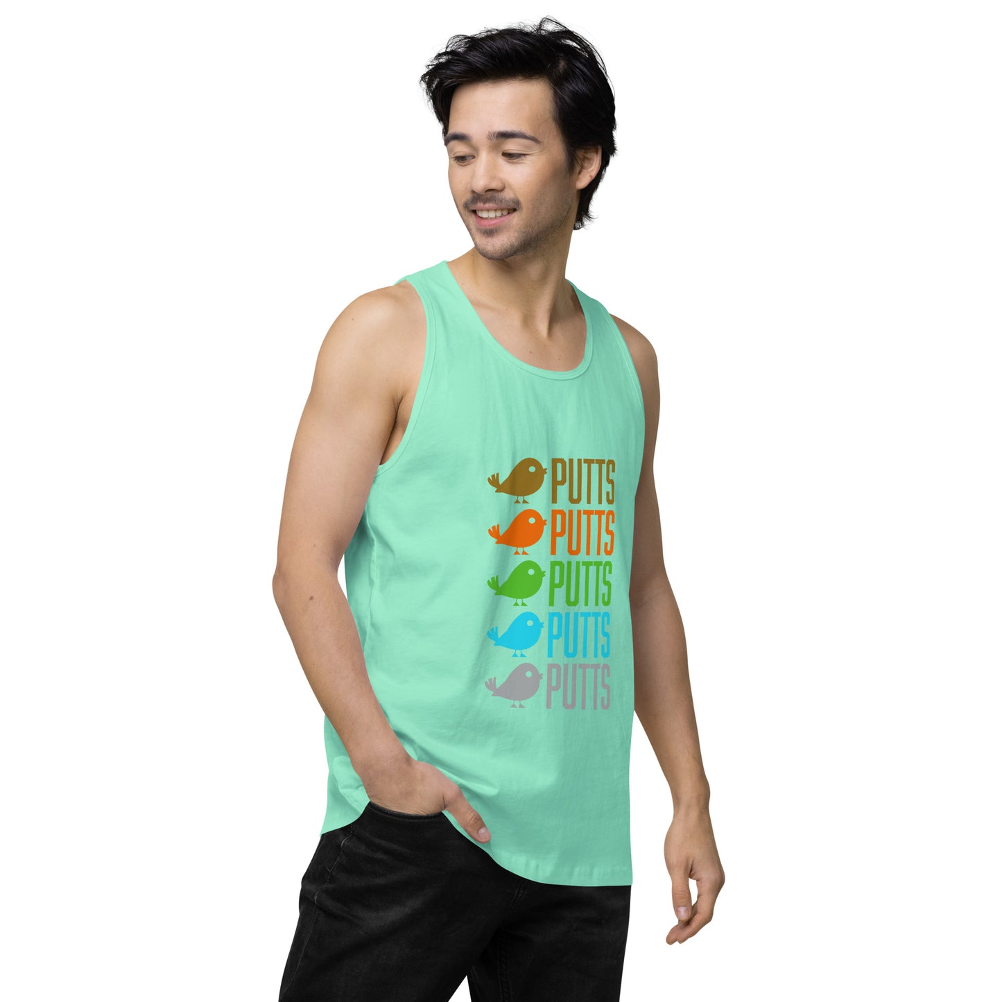 Birdie Putts — Men’s premium tank top