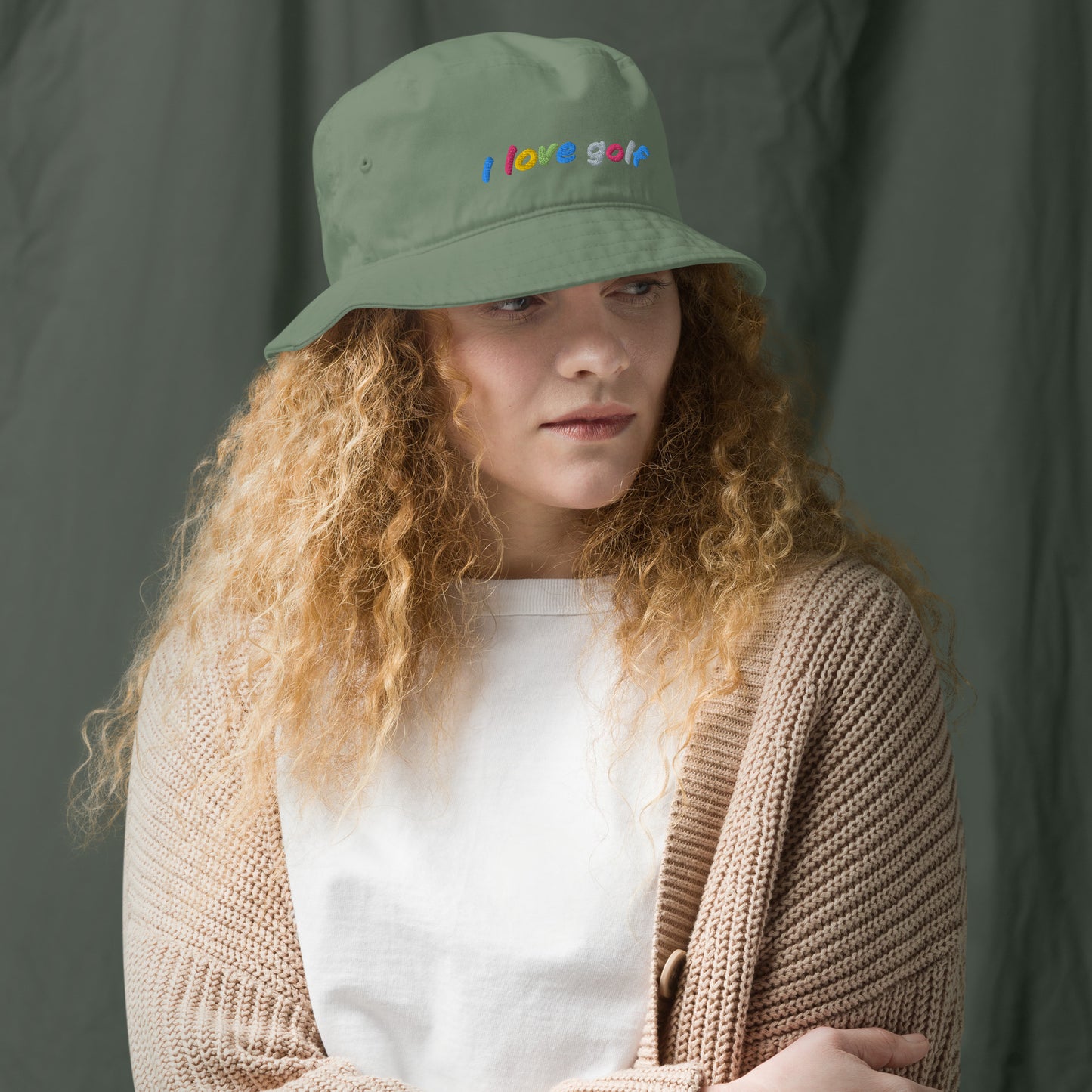 GOLF GAME — Organic bucket hat