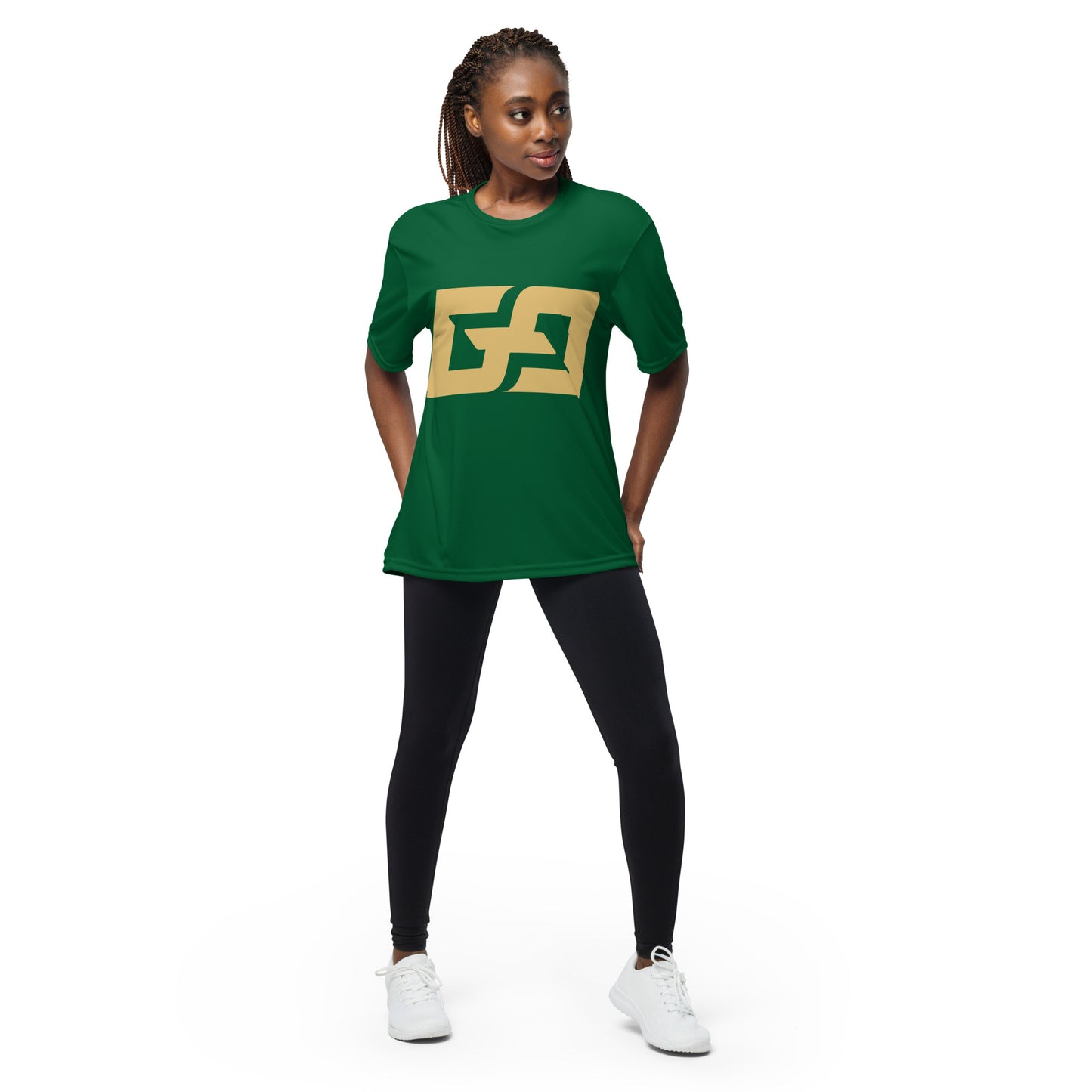 GG Big Logo — Unisex performance GG crew neck t-shirt