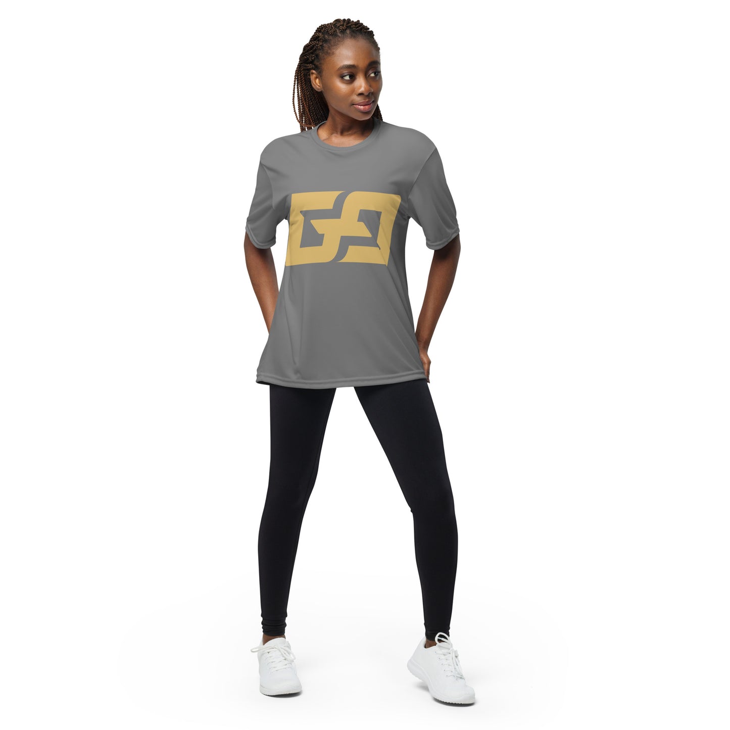 GG Big Logo — Unisex performance GG crew neck t-shirt