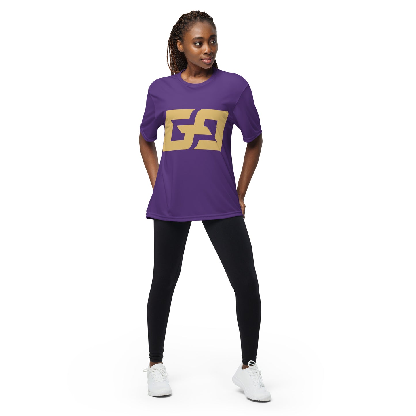 GG Big Logo — Unisex performance GG crew neck t-shirt