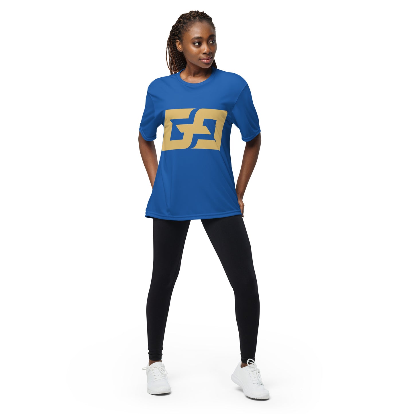 GG Big Logo — Unisex performance GG crew neck t-shirt