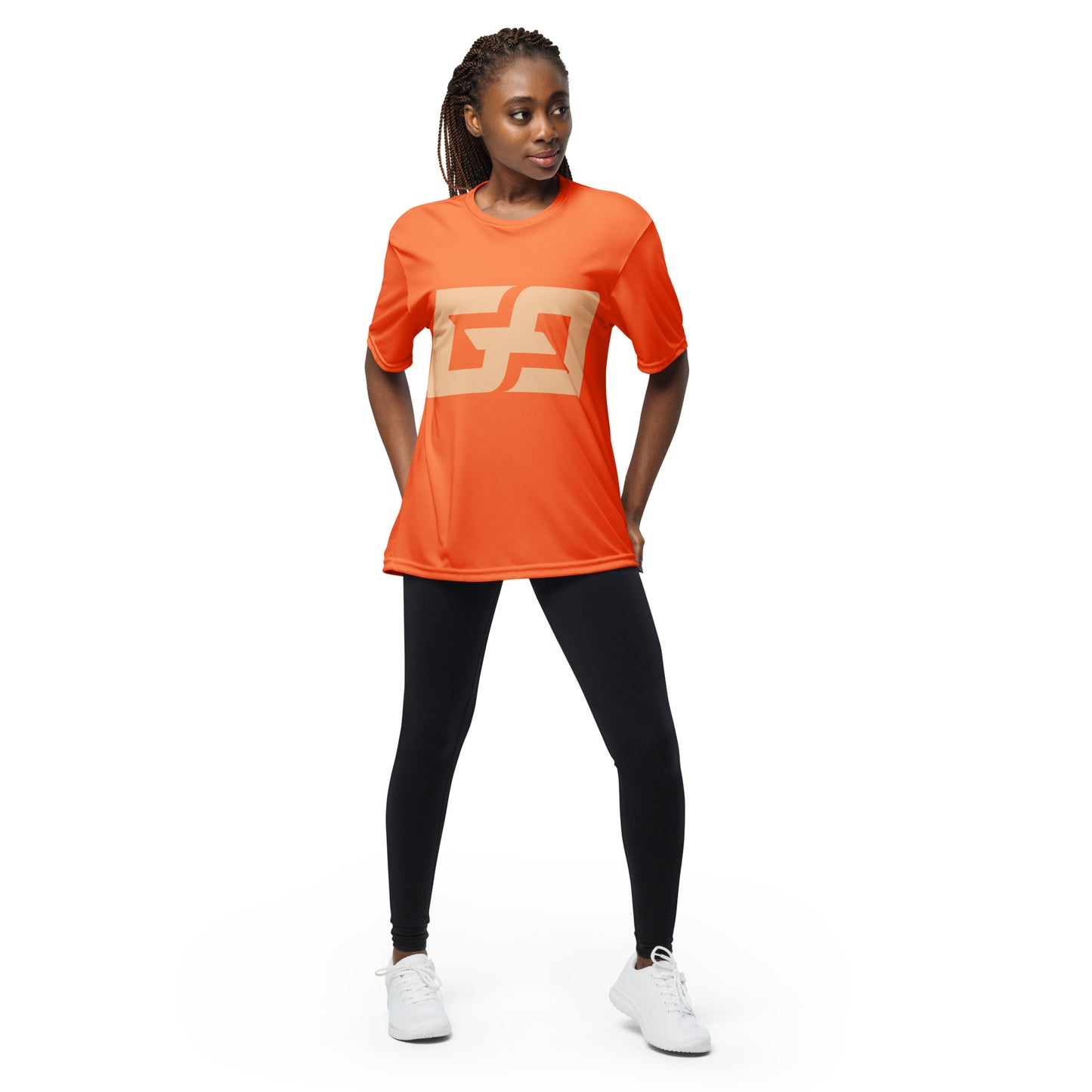 GG Big Logo — Unisex performance GG crew neck t-shirt