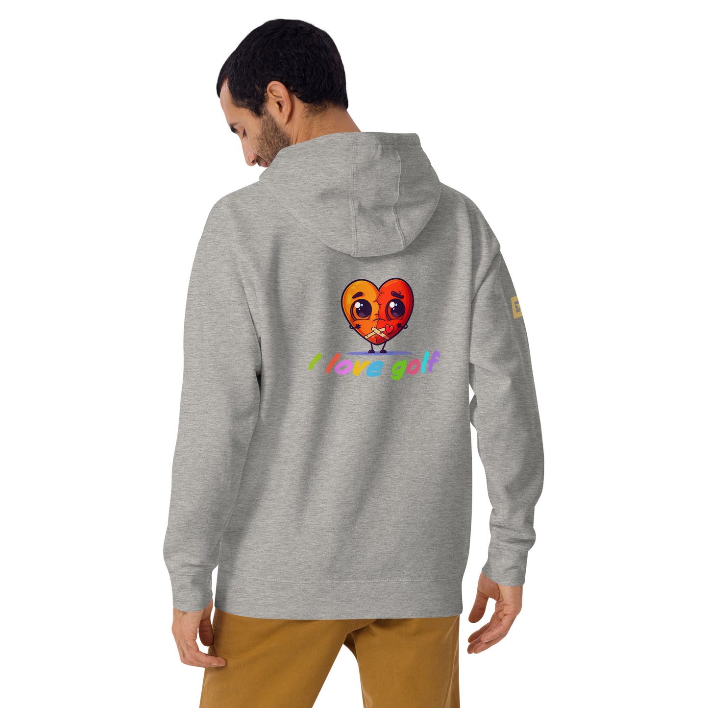 I love golf — Men Hoodie