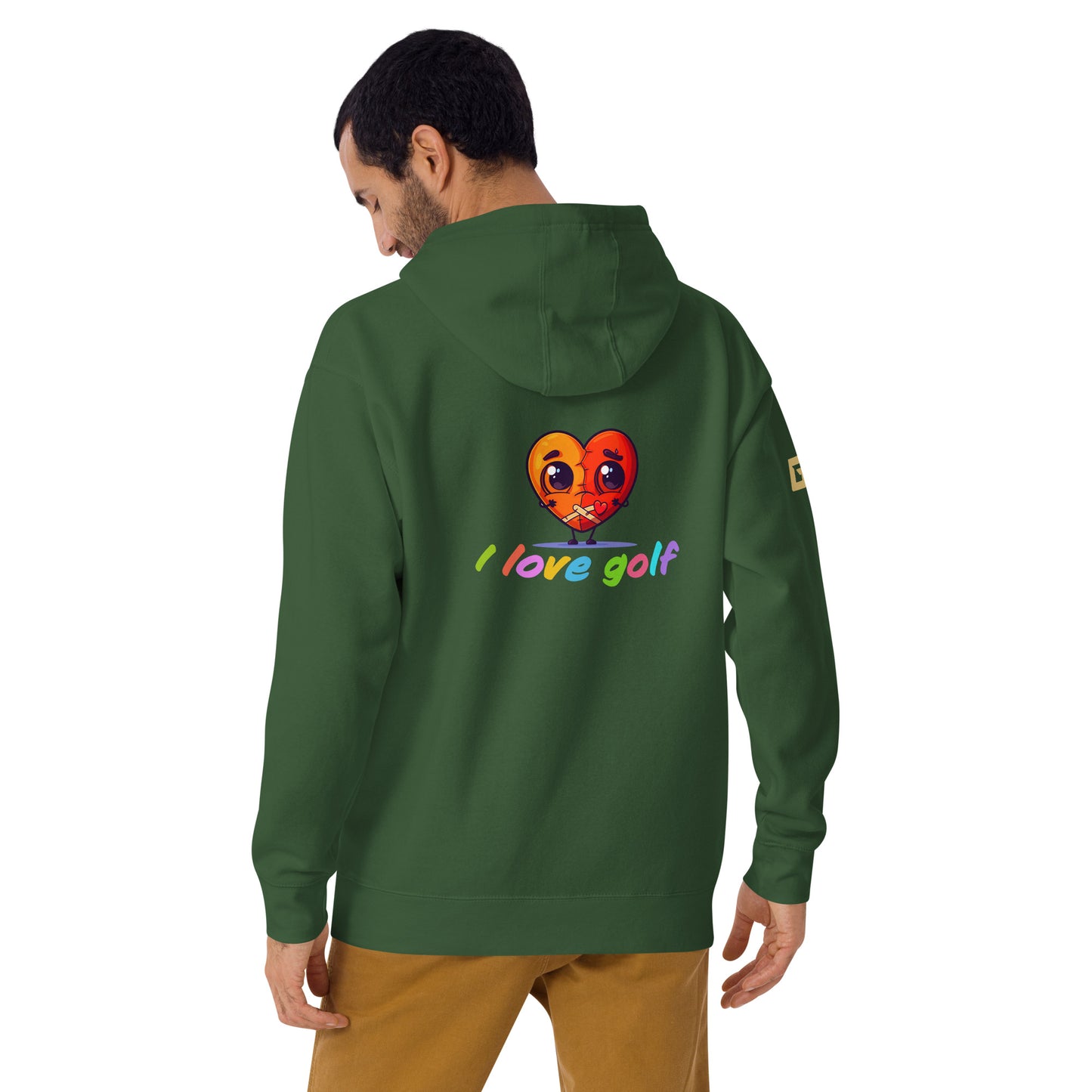 I love golf — Men Hoodie