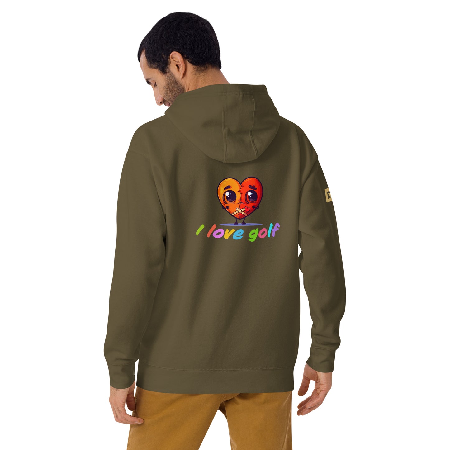 I love golf — Men Hoodie