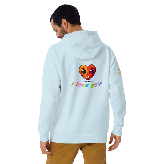 I love golf — Men Hoodie