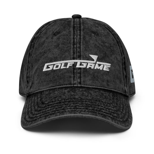 Golf Game — Vintage Cotton Twill Cap